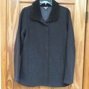 J Jill brown, size small, Fleece Jacket